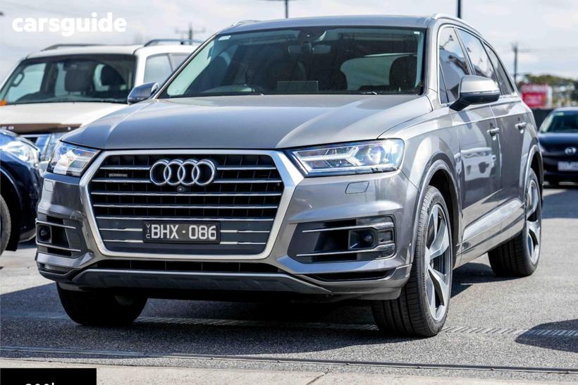 Grey 2017 Audi Q7 Wagon 3.0 Tdi Quattro