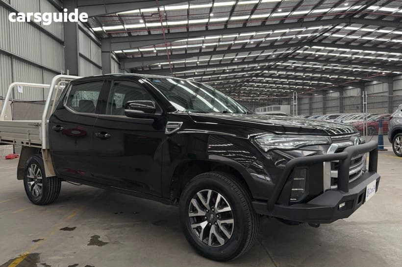 Black 2022 LDV T60 Double Cab Utility Max Pro (4X4)