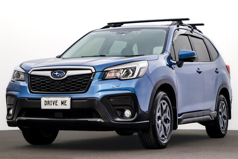 Blue 2020 Subaru Forester Wagon 2.5I-L (Awd)