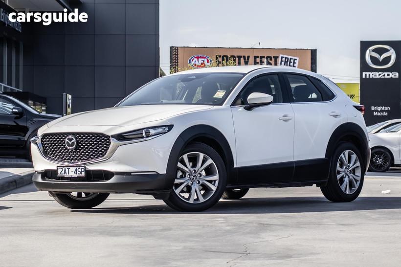White 2025 Mazda CX-30 Wagon G20 Evolve (Fwd)