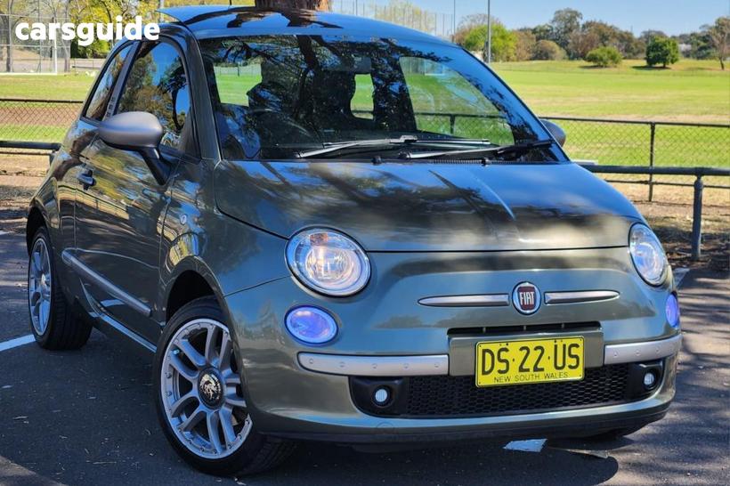 Green 2011 Fiat 500 Hatchback By Diesel