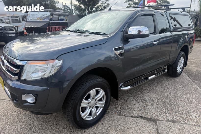 Grey 2015 Ford Ranger Super Cab Utility Xlt 3.2 Hi-Rider (4X2)
