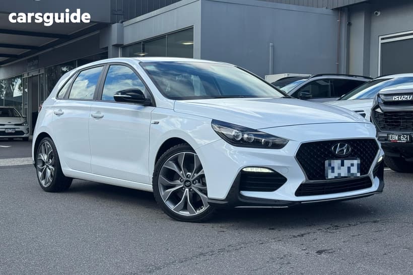 White 2022 Hyundai I30 Hatchback N Line