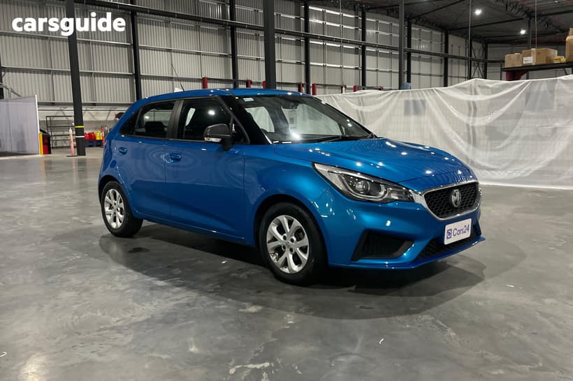 Blue 2022 MG MG3 Hatchback Core