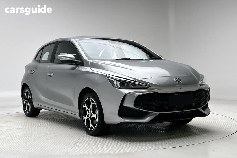 Silver 2025 MG MG3 Hatchback Essence