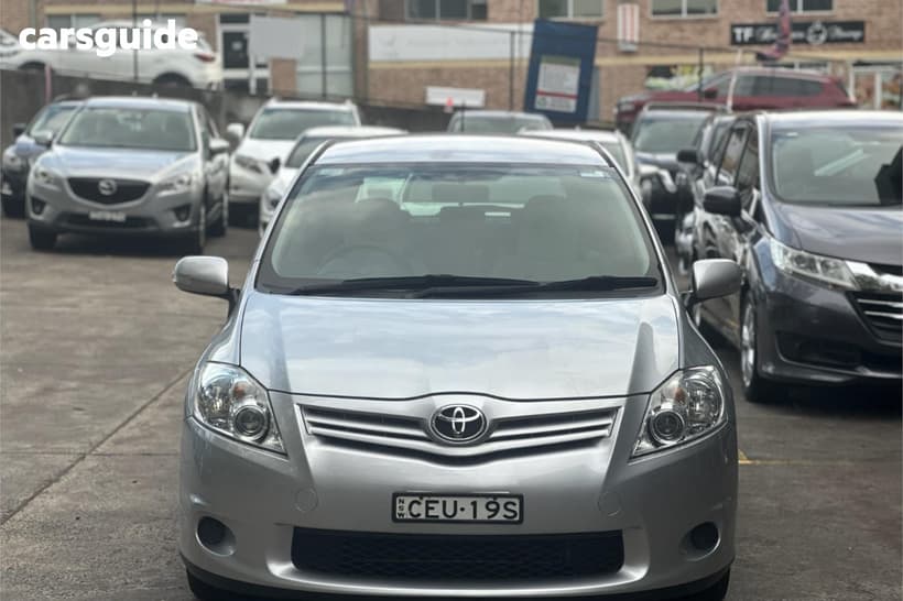 Silver 2012 Toyota Corolla Hatch ASCENT