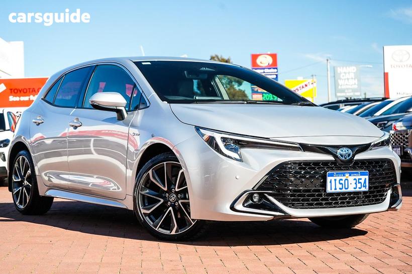 Silver 2025 Toyota Corolla Hatchback Zr Hybrid