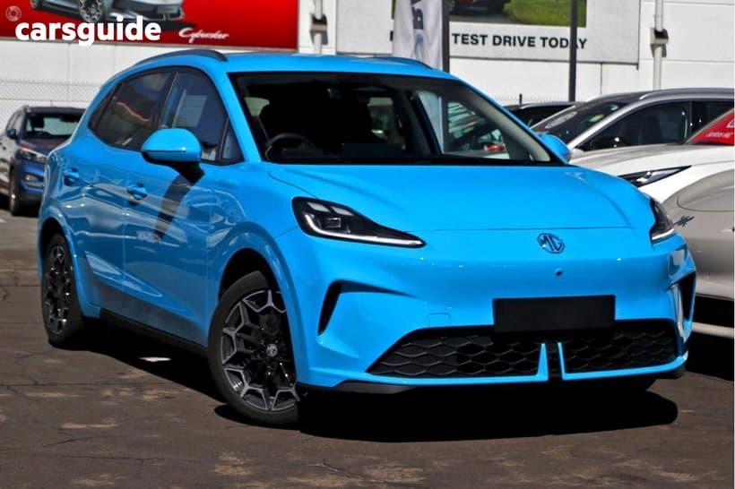 Blue 2026 MG MG4 Hatchback Essence 64 150Kw