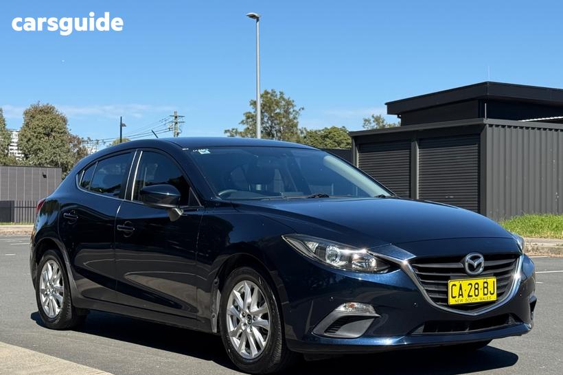 Blue 2014 Mazda 3 Hatchback Touring