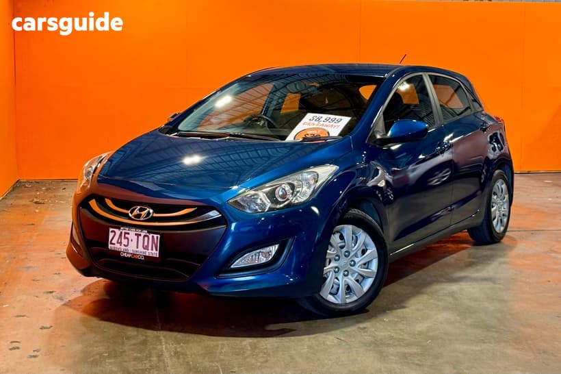 Blue 2014 Hyundai I30 Hatchback Active