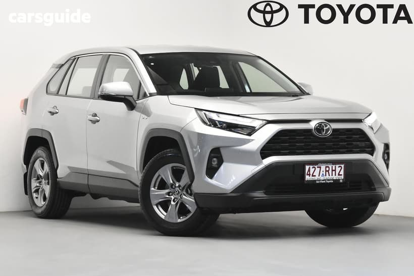 Silver 2025 Toyota RAV4 Wagon Gx (Awd) Hybrid