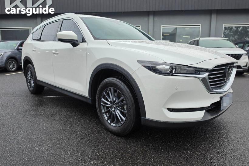 White 2021 Mazda CX-8 Wagon Touring (Fwd)