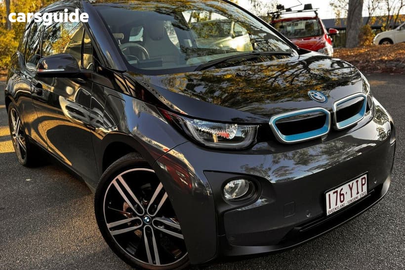 Grey 2015 BMW I3 Hatchback Hybrid
