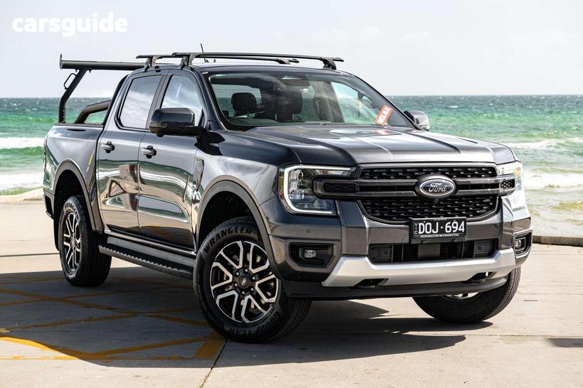 Grey 2025 Ford Ranger Double Cab Pick Up Sport 2.0 (4X4)