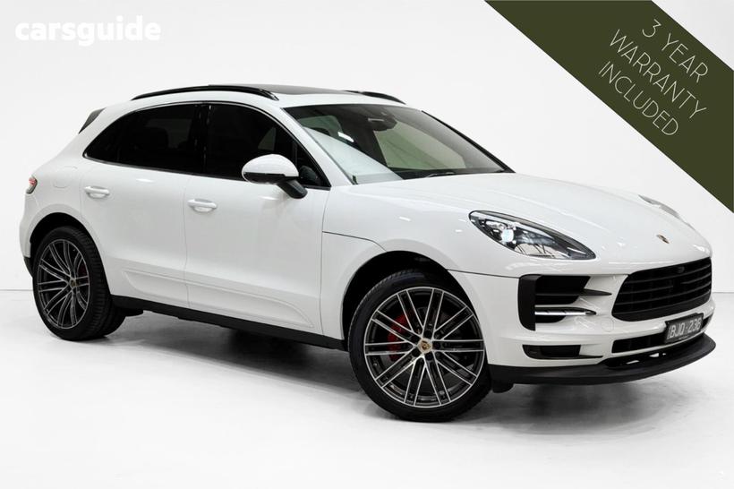 White 2020 Porsche Macan Wagon