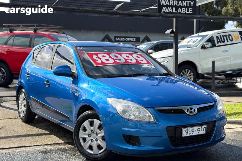 Blue 2009 Hyundai I30 Hatchback Sx