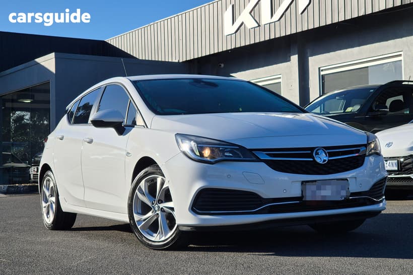 White 2017 Holden Astra Hatchback Rs
