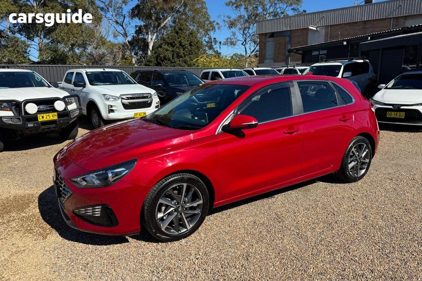 Red 2022 Hyundai I30 Hatchback Elite