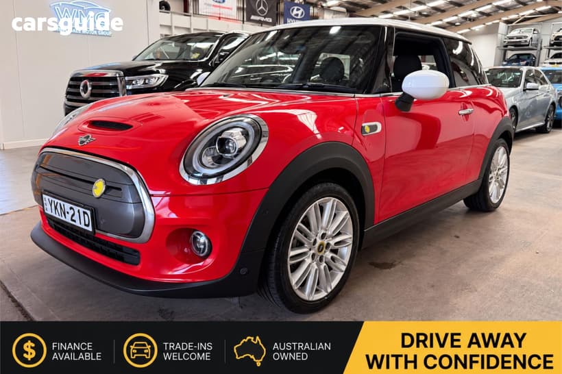 Red 2020 Mini Cooper Hatchback Se Electric First Edtn 3D Hatc