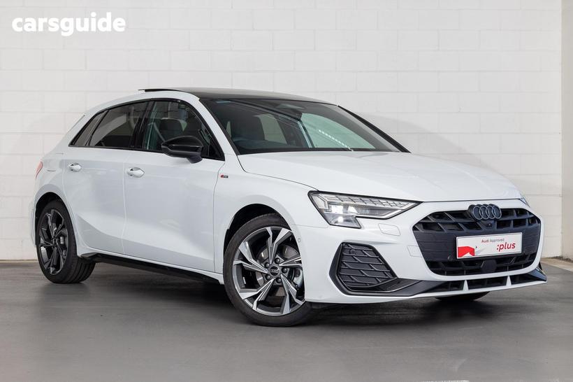 White 2025 Audi A3 Sportback 35 Tfsi S Line (Mhev)