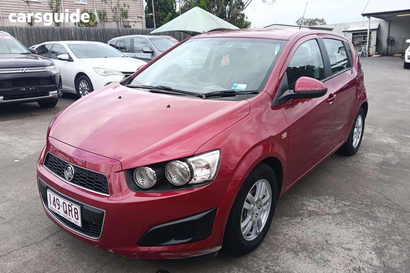 Red 2014 Holden Barina Hatchback Cd