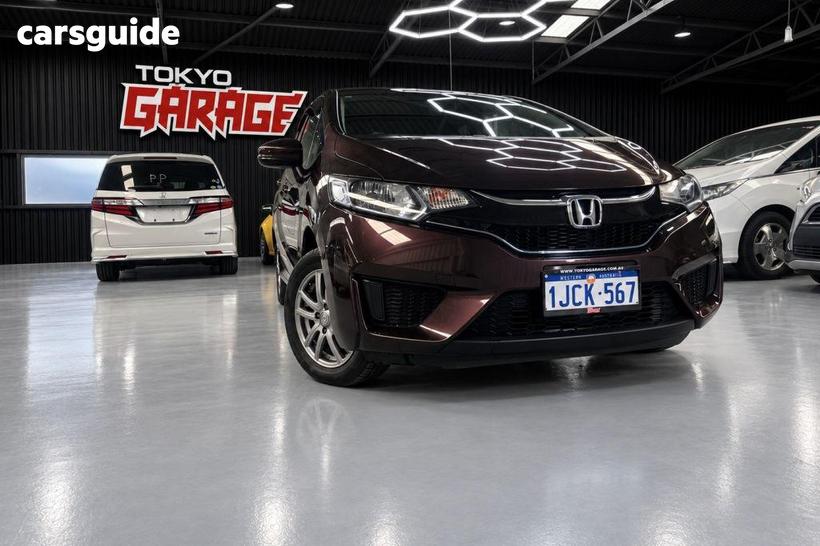 Brown 2017 Honda Fit Hatch