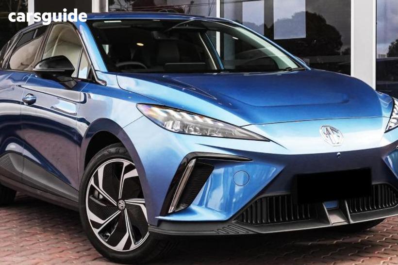Blue 2026 MG MG4 Hatchback Essence 64 150Kw