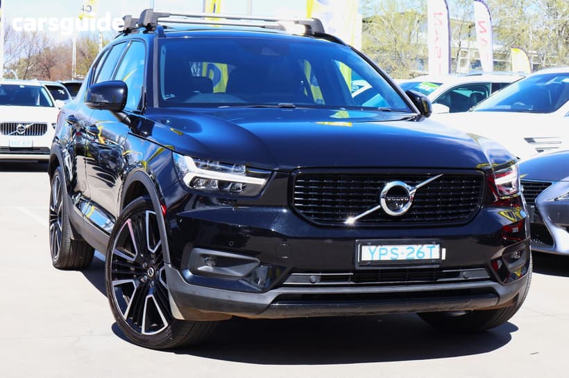 Black 2021 Volvo XC40 Wagon T5 R-Design (Awd)