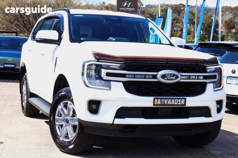 White 2023 Ford Everest Wagon Ambiente (Rwd)