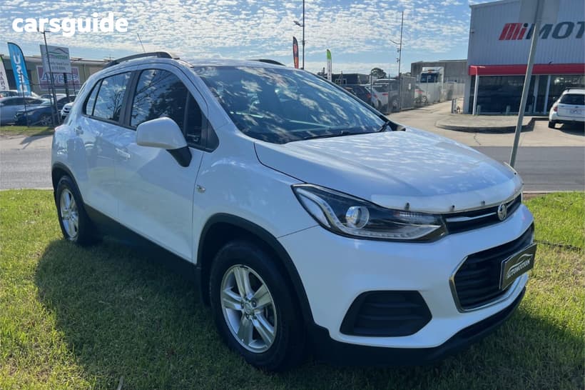 White 2017 Holden Trax Wagon Ls
