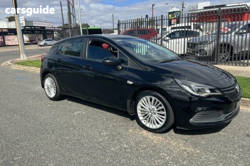 Black 2016 Holden Astra Hatchback R