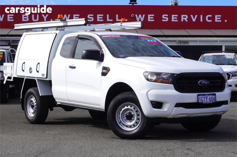 White 2019 Ford Ranger Super Cab Chassis Xl 3.2 (4X4)