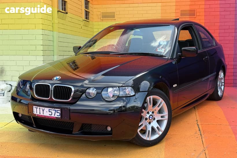 Black 2004 BMW 318TI Hatchback 18Ti