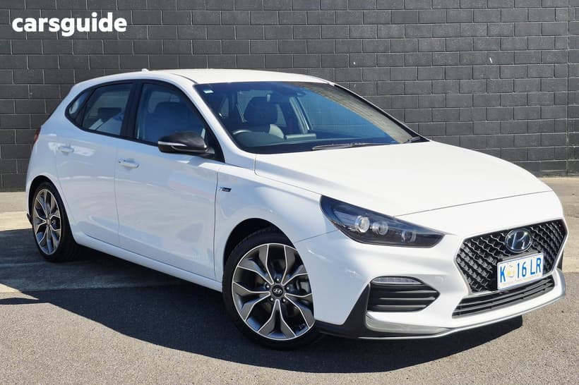 White 2022 Hyundai I30 Hatchback N Line