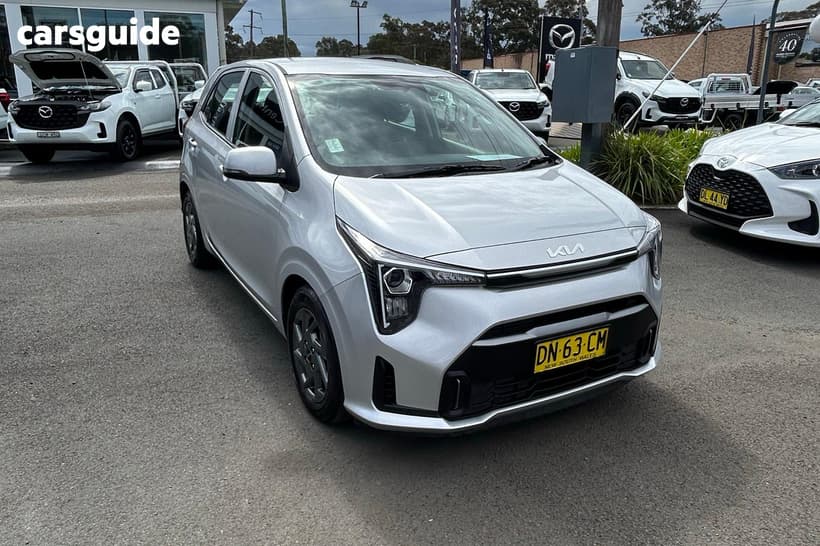 Silver 2025 Kia Picanto Hatchback Sport (Pe2)