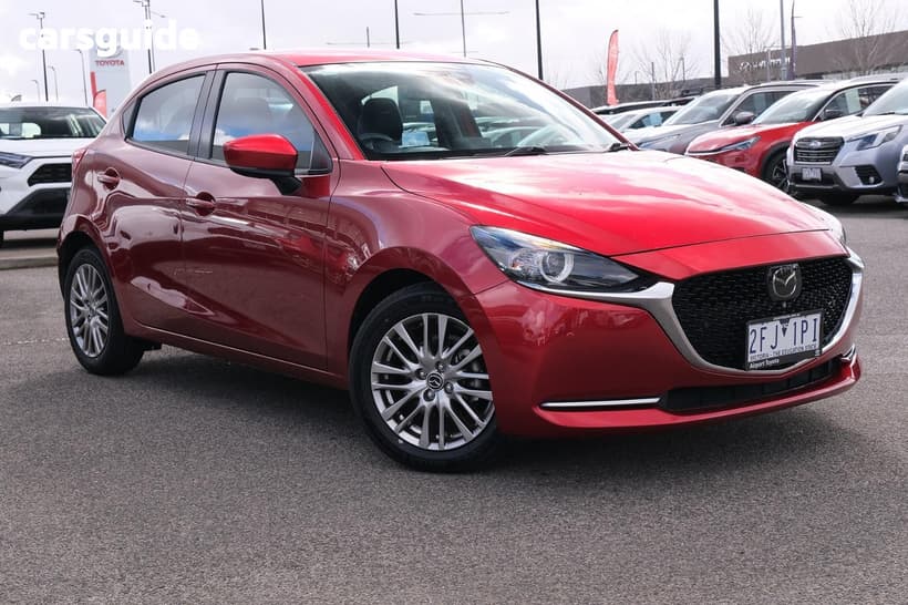 Red 2020 Mazda 2 Hatchback G15 Gt