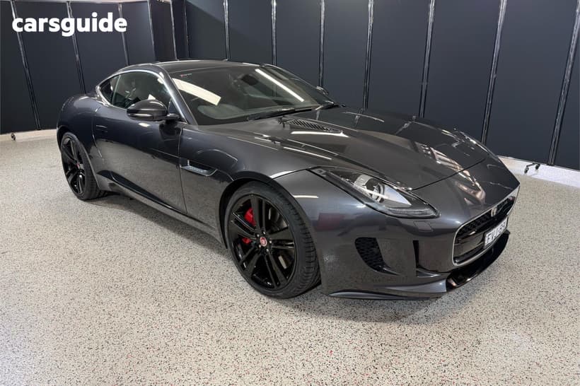 Grey 2017 Jaguar F-Type Coupe V6 400 Sport (294Kw)