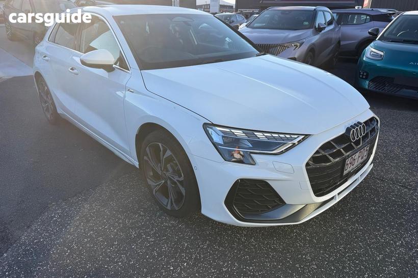 White 2025 Audi A3 Sportback 35 Tfsi S Line (Mhev)