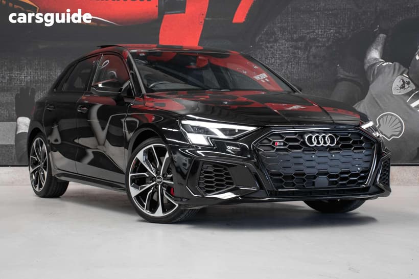 Black 2022 Audi S3 Sportback 2.0 Tfsi Quattro