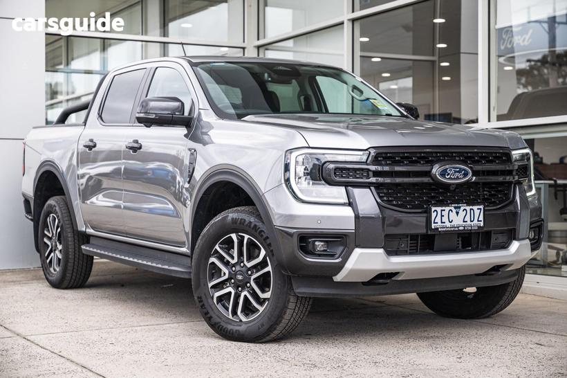 Silver 2025 Ford Ranger Double Cab Pick Up Sport 2.0 (4X4)