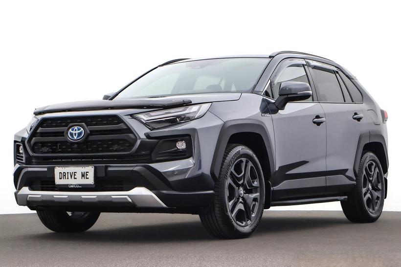 Grey 2024 Toyota RAV4 Wagon Edge (Awd) Hybrid