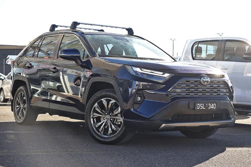 Blue 2025 Toyota RAV4 Wagon Gxl (Awd) Hybrid
