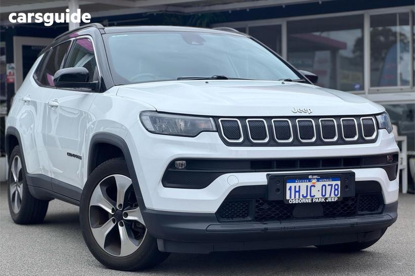White 2021 Jeep Compass Wagon Launch Edition