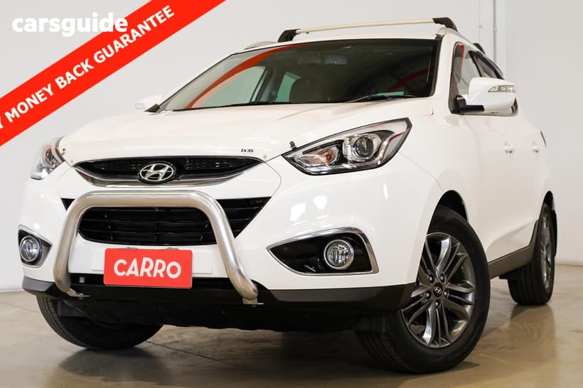 White 2015 Hyundai IX35 Wagon Se (Fwd)