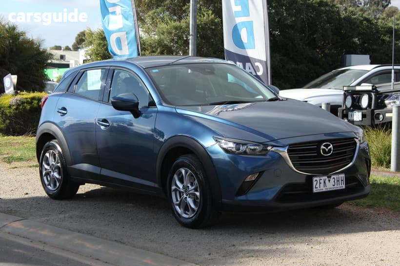 Blue 2021 Mazda CX-3 Wagon Maxx Sport (Fwd)