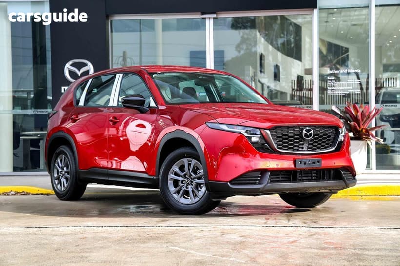 Red 2026 Mazda CX-5 Wagon G25 Pure (Awd)