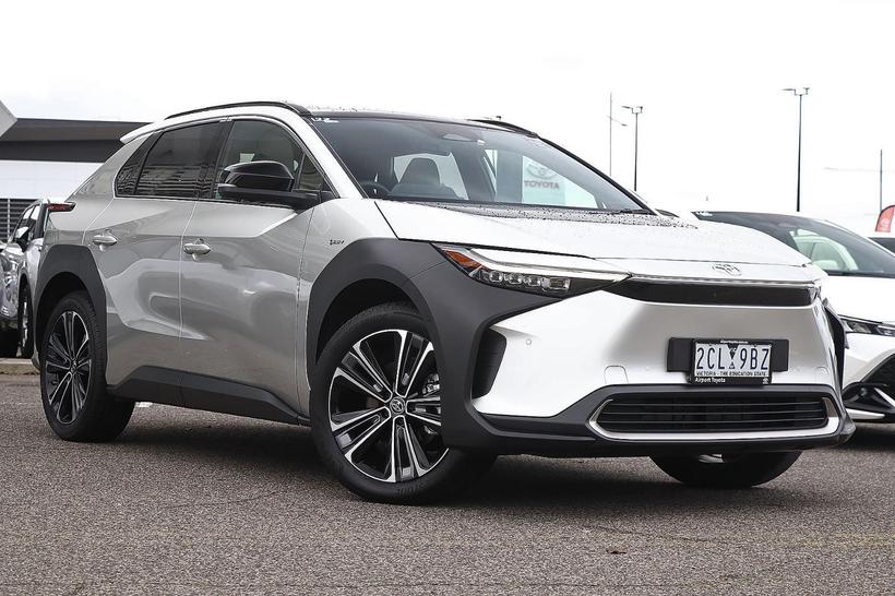 Silver 2024 Toyota BZ4X Wagon Awd