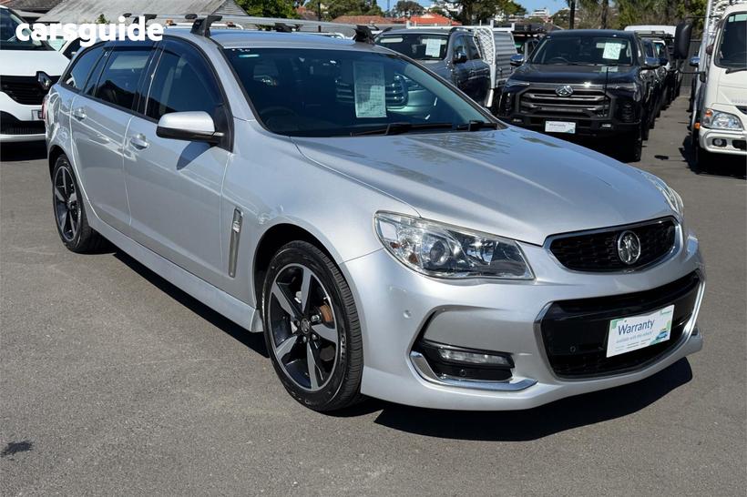 Silver 2017 Holden Commodore Sportswagon Sv6