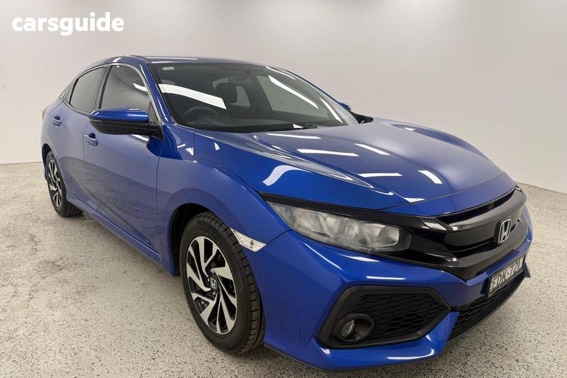 Blue 2019 Honda Civic Hatchback Vti-S