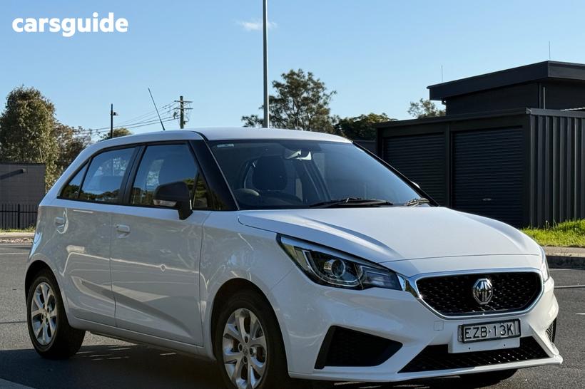 White 2021 MG MG3 Hatchback Core (With Navigation)